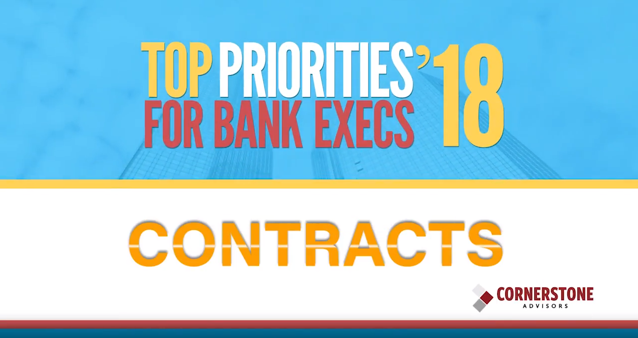 Top Priorities for Bank Executives Contracts Thumbnail